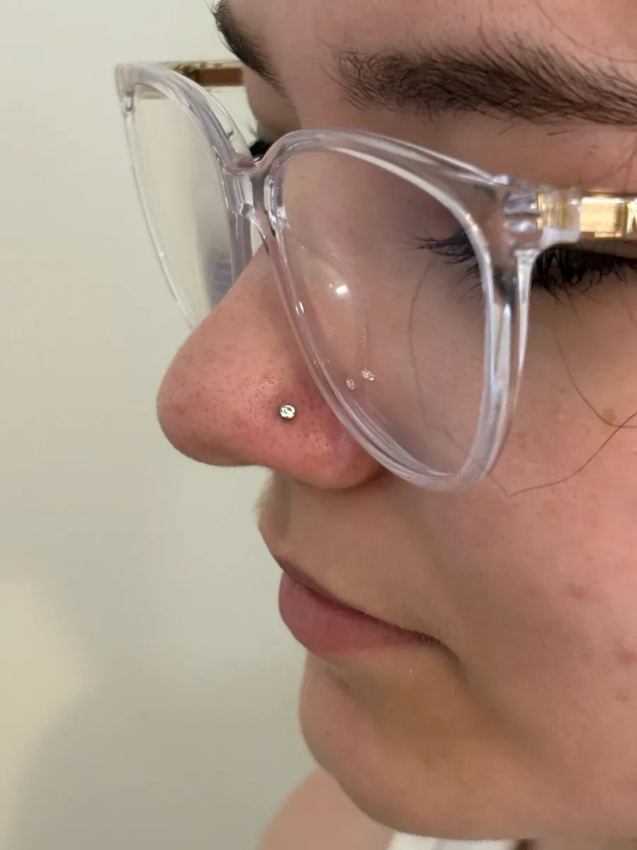 Piercing au nez